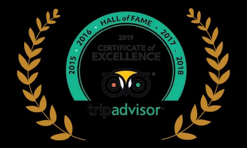 Tripadvisor Hall of Fame 2019