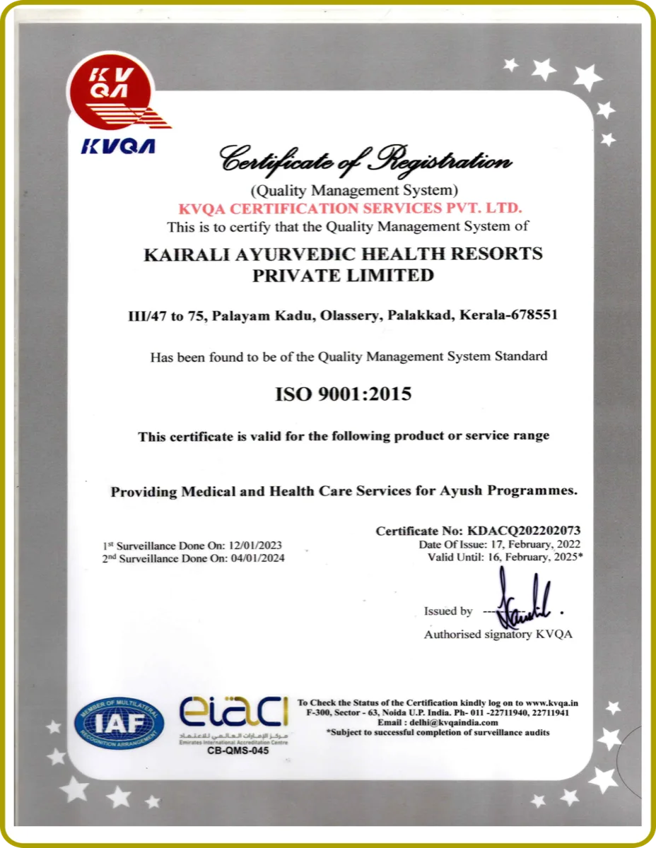 Certificato ISO 9001:2015 — 2022