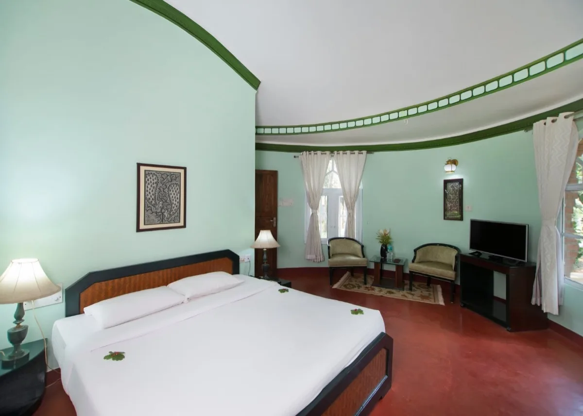 Зелёная спальня Classic Villa