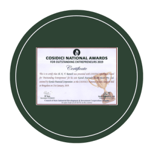 COSIDICI National Award 2019