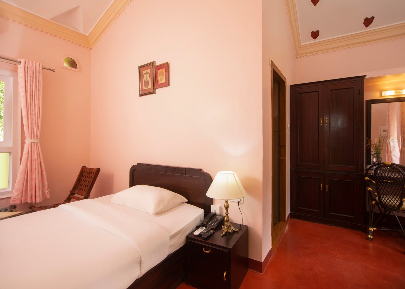 Royal Villa garden access — lush surroundings for privacy