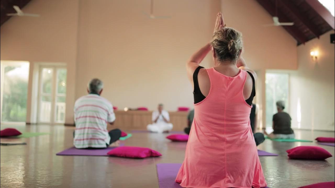 A yoga session with our guests — video preview